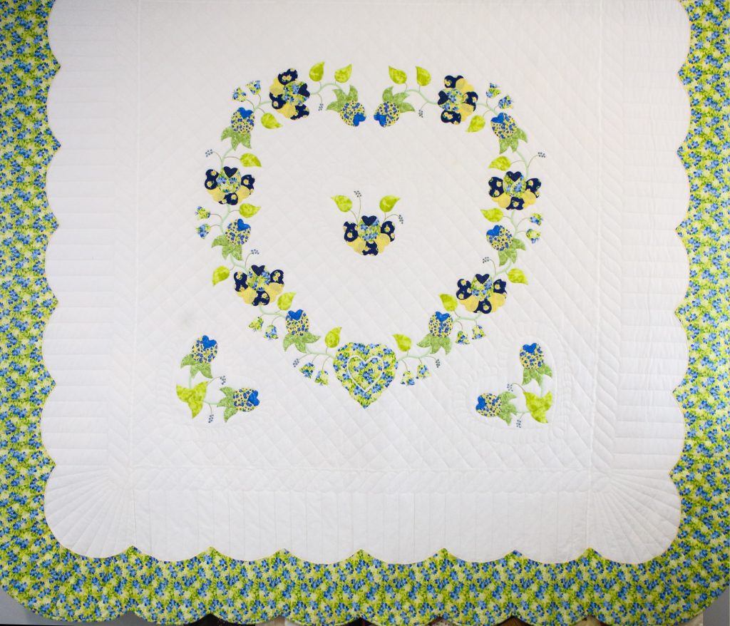 Heart Of Roses Quilt Pattern