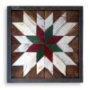 Wooden Barn Quilt Wall Hanging